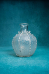 19th Century Dutch Frisian Glass bridal Vase